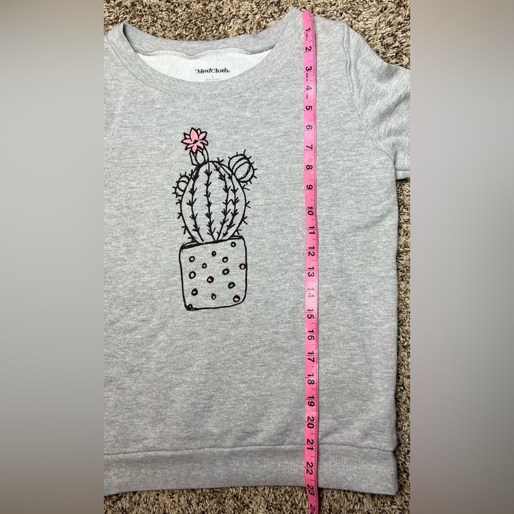 Modcloth Cactus Pullover Sweater Size Small - Picture 5 of 6